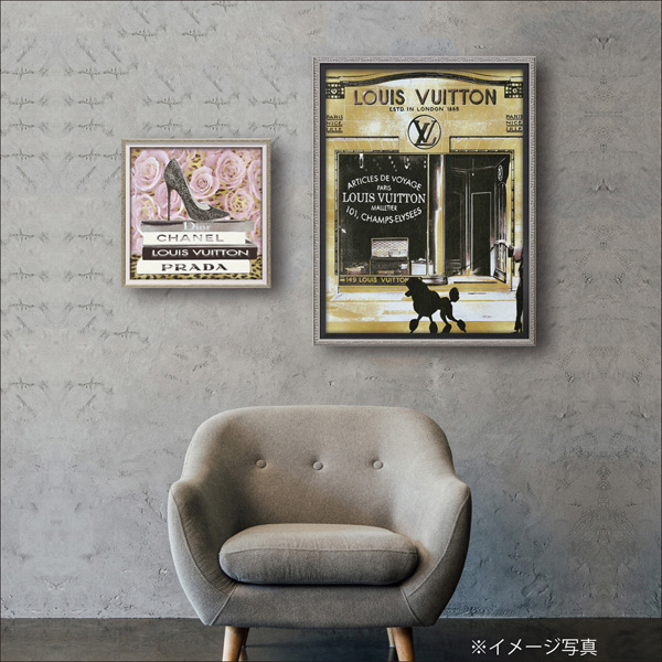 オマージュキャンバスアート「パリ ストロール2(Sサイズ