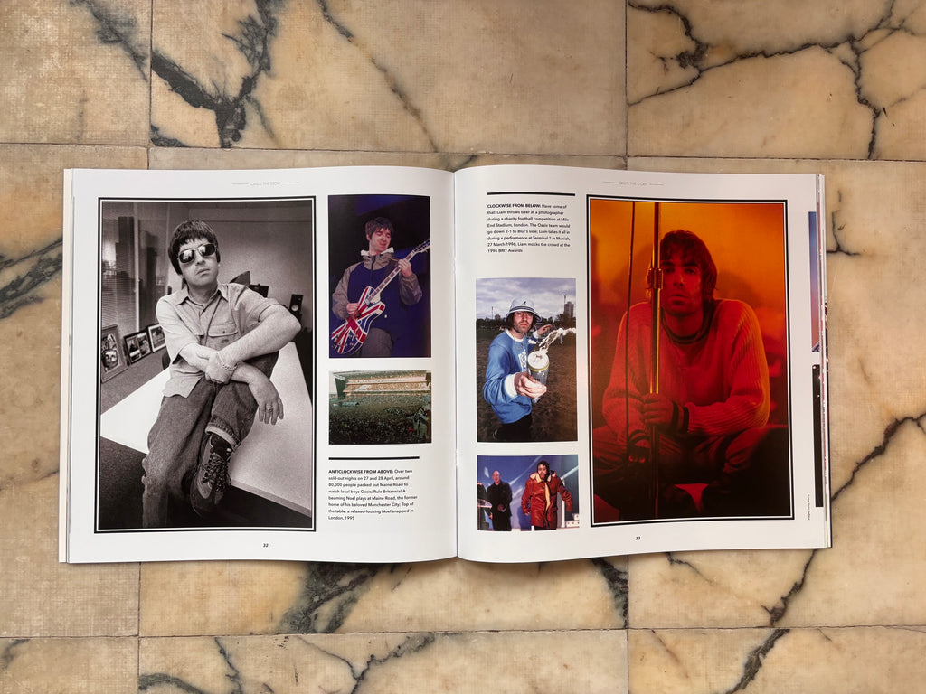 OASIS - THE STORY - 68 Page Book & Double Sided A2 Poster (June