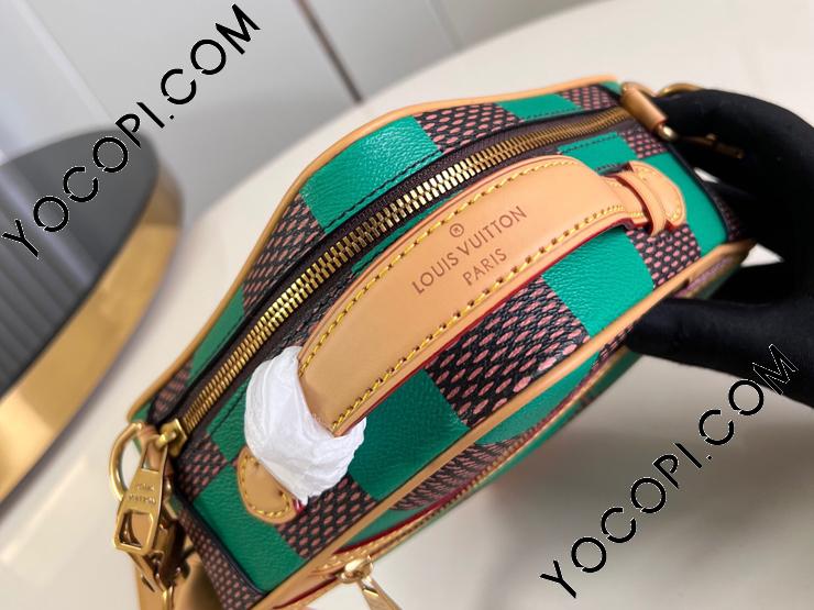 N40563】 LOUIS VUITTON ルイヴィトン ダミエ・ポップ バッグ スーパー