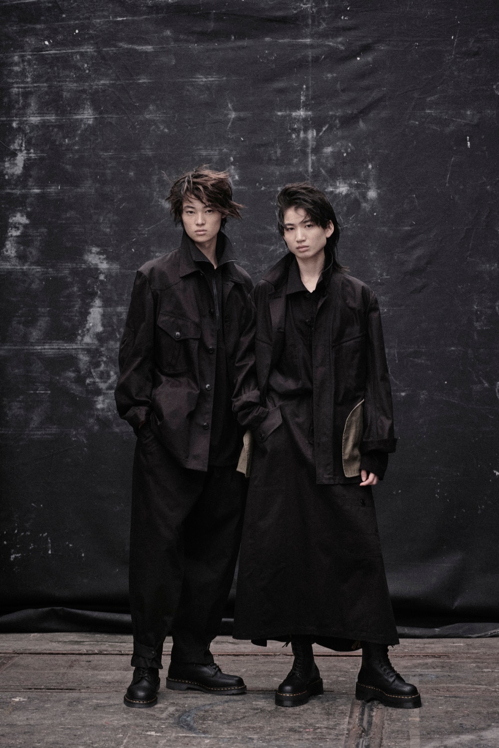 Yohji YOHJI YAMAMOTO AAR スーツセットアップ 三つボタンヴィンテージ