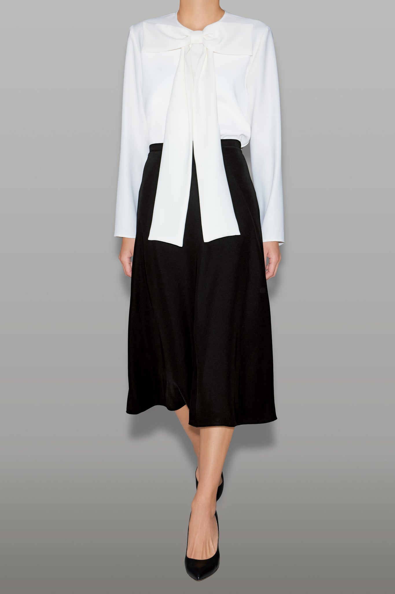 ロングスリーブリボンブラウス – YOKO CHAN