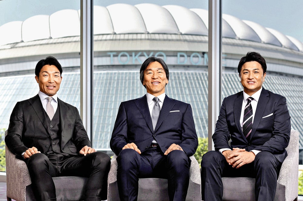 東京ドーム沸かせた外野手トリオ、松井秀喜・高橋由伸・清水隆行