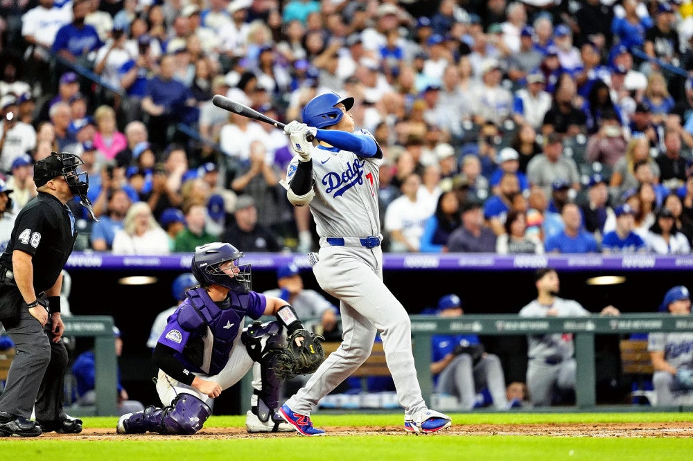 日米300号の大谷翔平、「打者天国」の球場の恩恵も受ける…ロバーツ