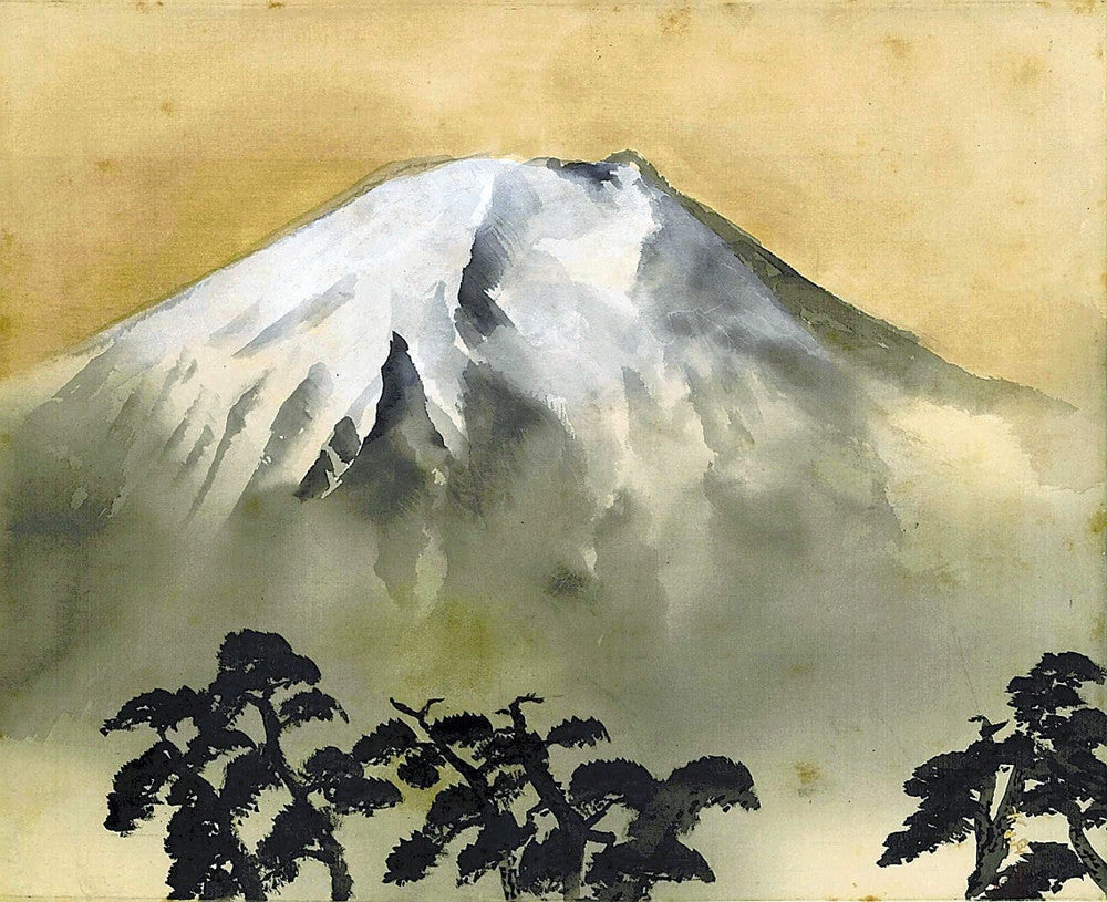 複製／横山大観 ［月に白鷺図］ボストン美術館東洋部創立百周年記念