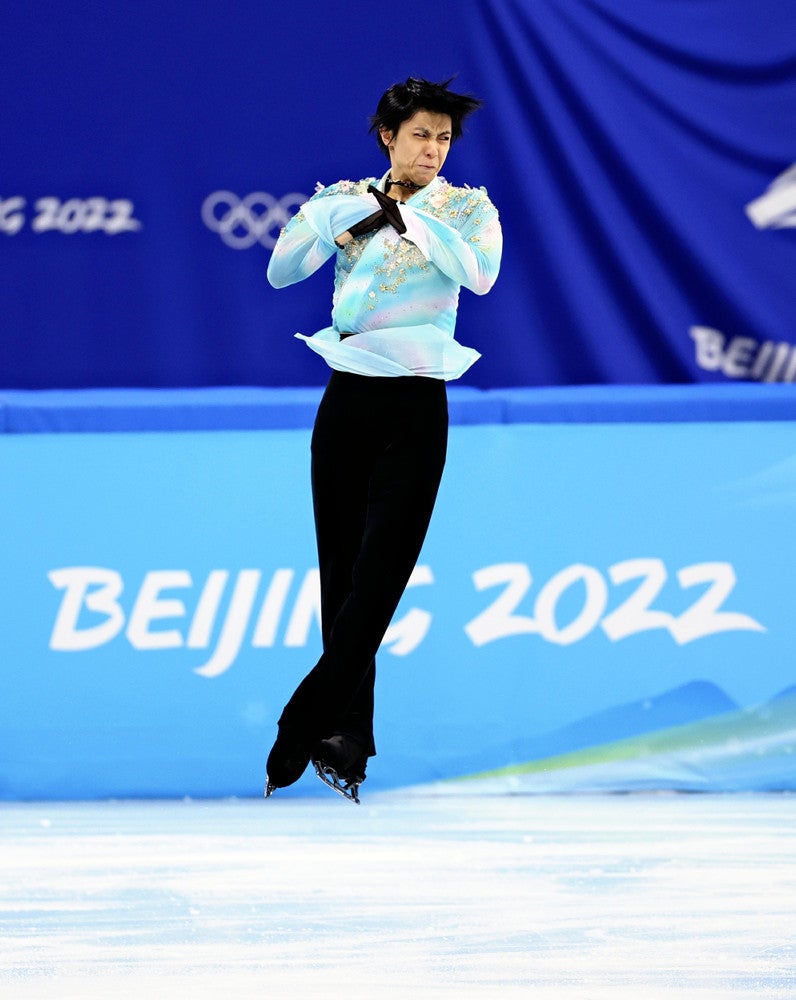 羽生結弦さん挑戦の4回転半ジャンプ、米の17歳マリニンが世界初成功