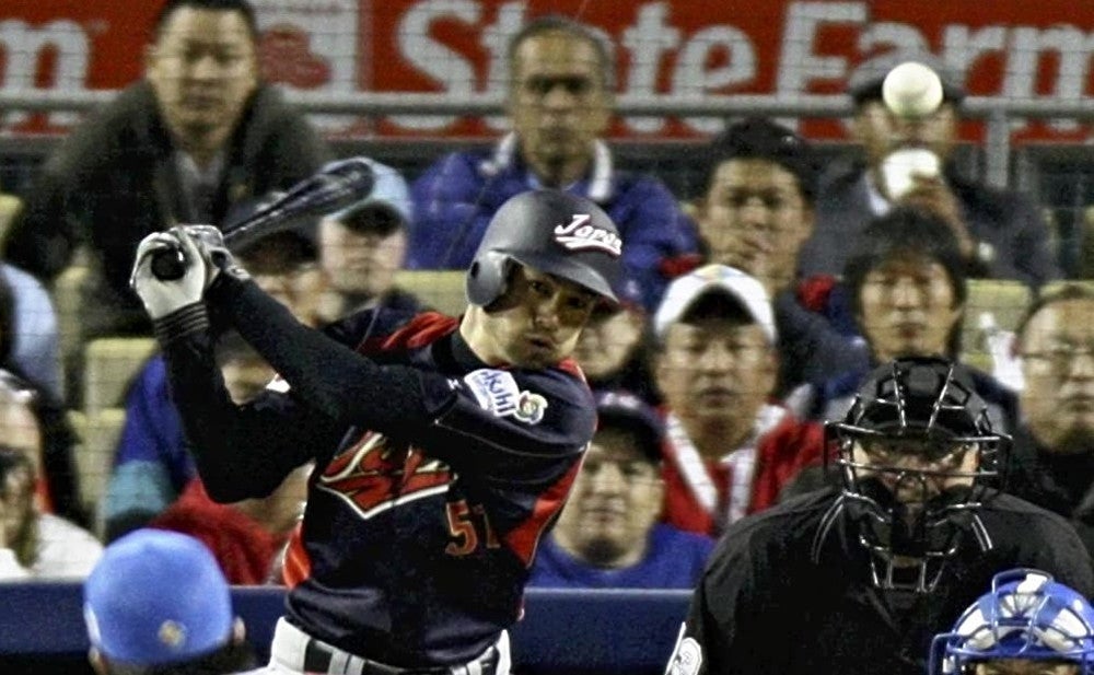 WBC:「神が降りた」イチローのセンター前ヒットで韓国を破りV2