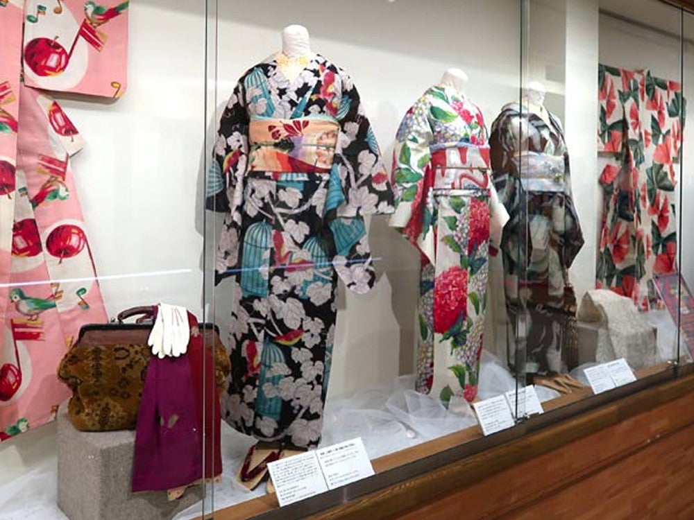 ポップな昔着物「銘仙」！令和の今、着こなすヒントを学べる展示会