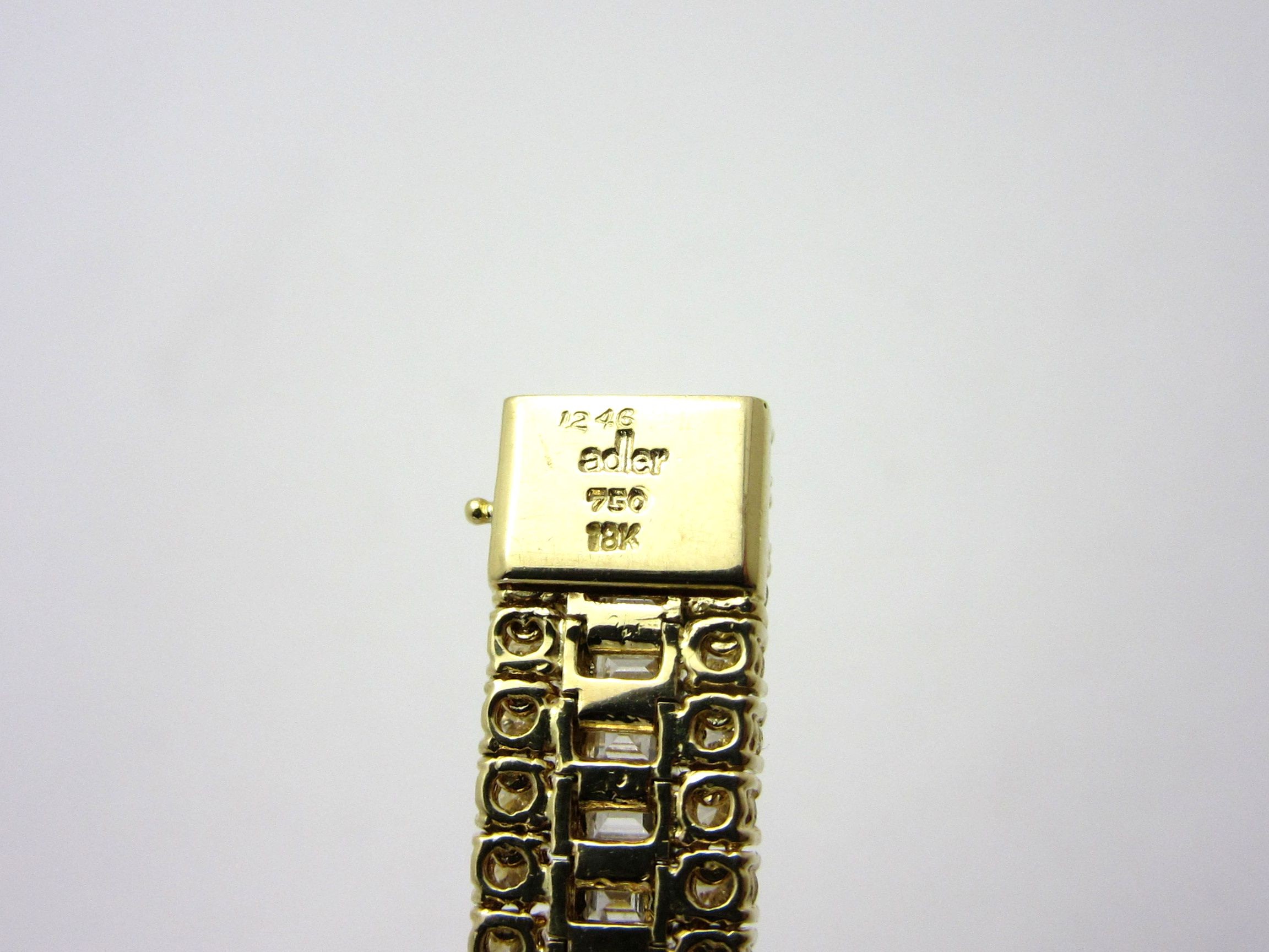 Adler ”純正ダイヤモンド 12．46ct” アドラー K18YG無垢