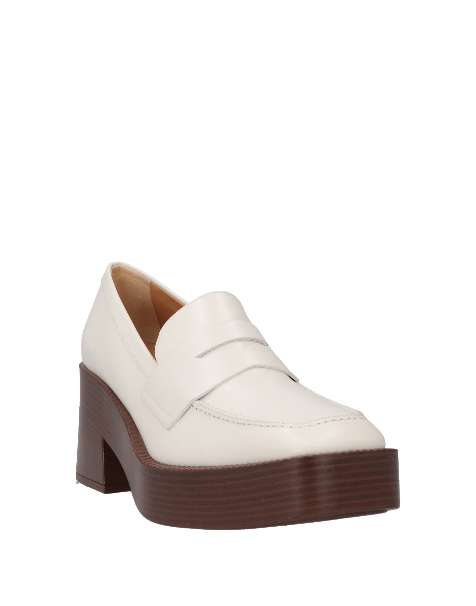 TOD'S シューズ | モカシン オフホワイト レディース | YOOX