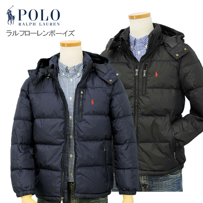POLO ラルフローレンダウンジャケットフード付送料無料 ジャケット、コ