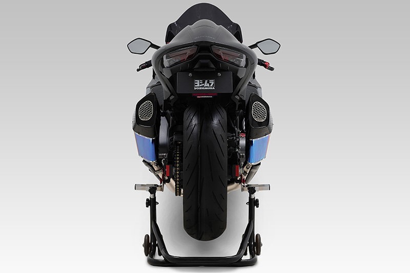 機械曲 R-11Sq R チタンサイクロン 2本出し 政府認証 | ヨシムラジャパン