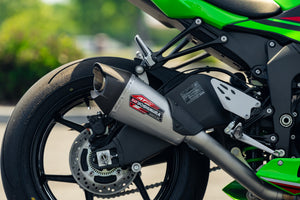 Yoshimura ZX-6R 2019-25 AT2 Stainless 3/4 Exhaust System, w