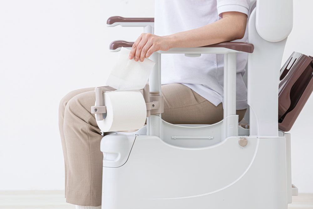 アロン化成 ポータブルトイレ FX-30S 暖房便座 ｜ ポータブルトイレの