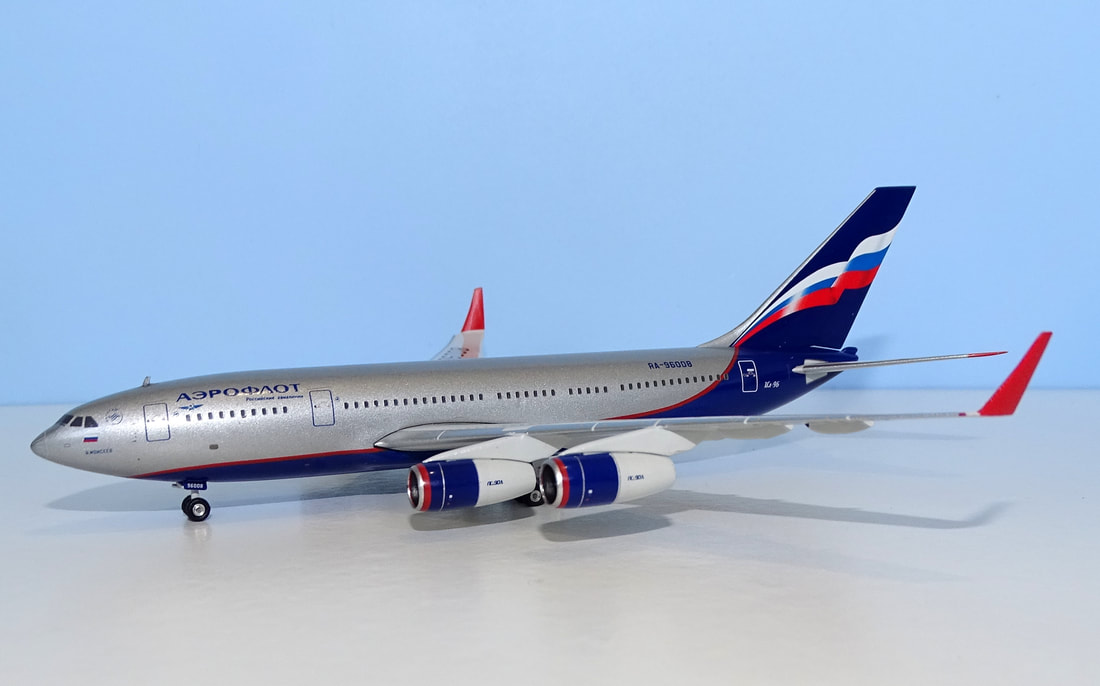 Ilyushin Il-96-400 Phoenix Model Sample Mould - YESTERDAY'S AIRLINES