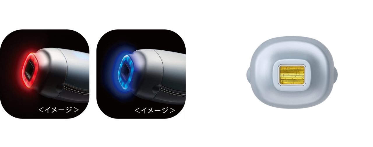 最強パワー*1で高速ムダ毛ケアが叶う光美容器 『レイボーテ R