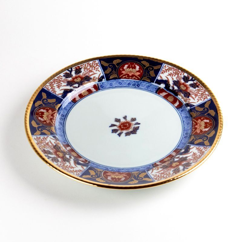 有田焼やきもの市場 | 有田焼 古伊万里金彩牡丹 8寸皿 | 皿類 - 大皿