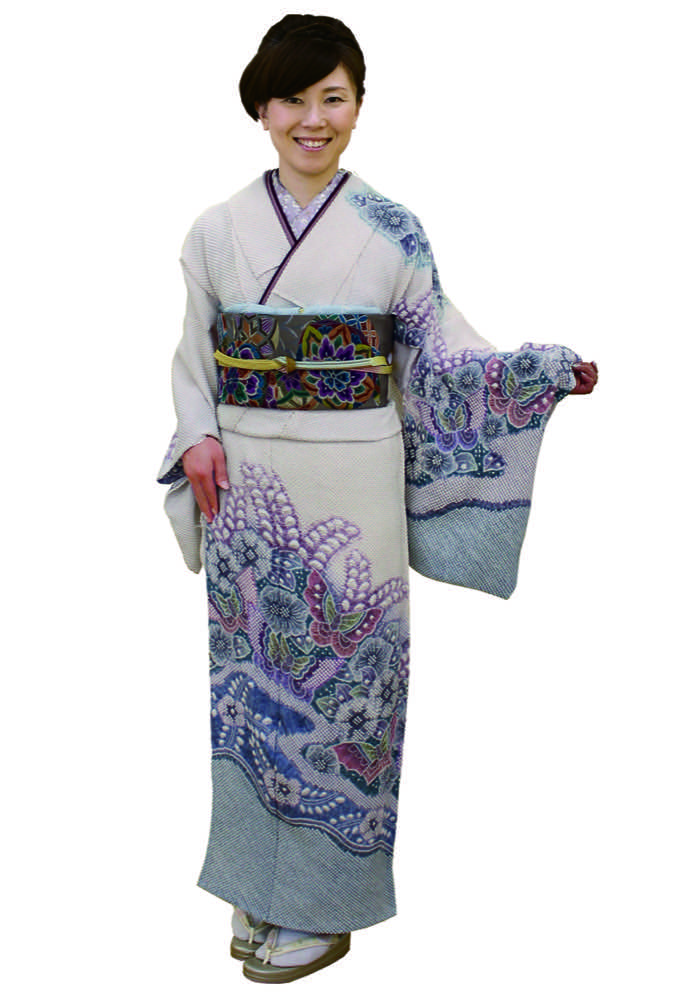 豪華だね！」「キレイ！」と褒められる着物！卓越した絞りの技術が光る