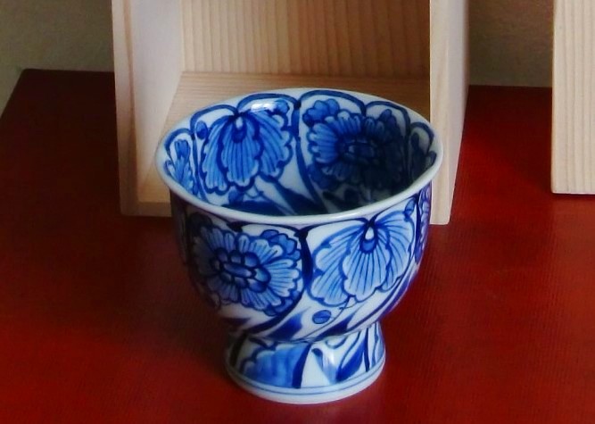 清水焼 汲出碗 内外草花｜清水焼・陶器のやまなか雅陶