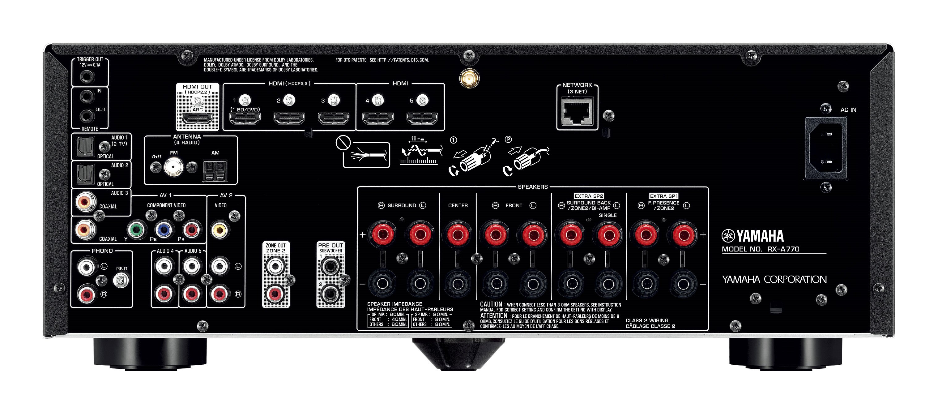 RX-A770 - Overview - AV Receivers - Home Audio - Products - Yamaha