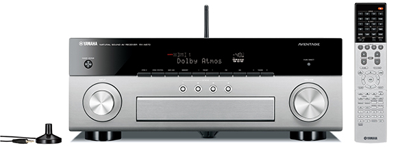 Dolby Atmos、DTS:X、HDR/4K映像対応。デュアル7.1chネットワークAV