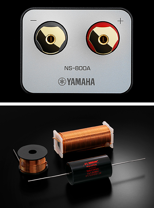 独自の「ハーモニアスダイアフラム」により音色を統一した小型ブック