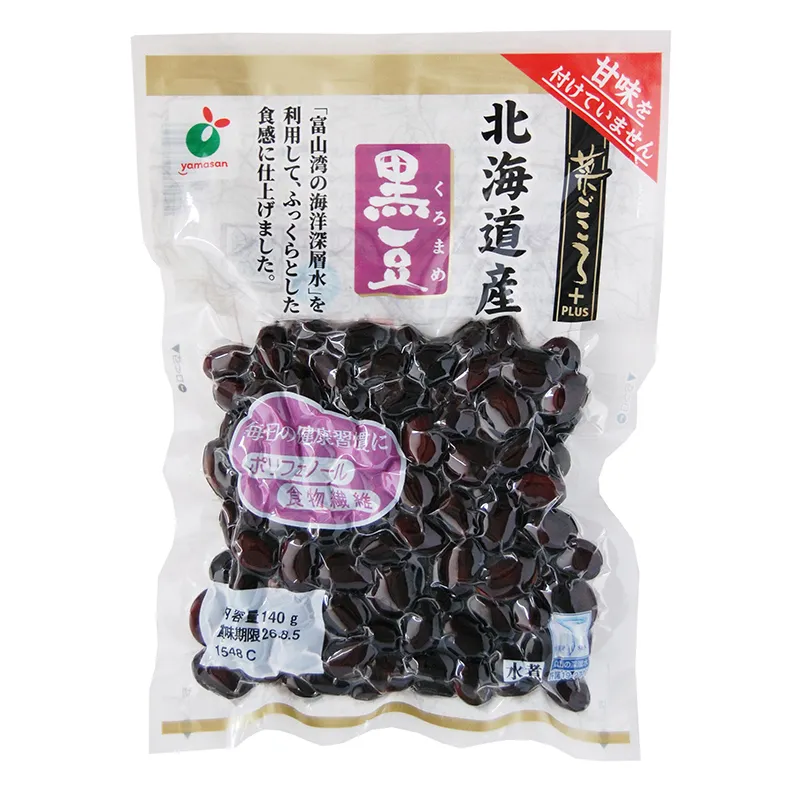 菜ごころPLUS 北海道産黒豆140g｜商品をさがす｜ヤマサン食品工業株式会社
