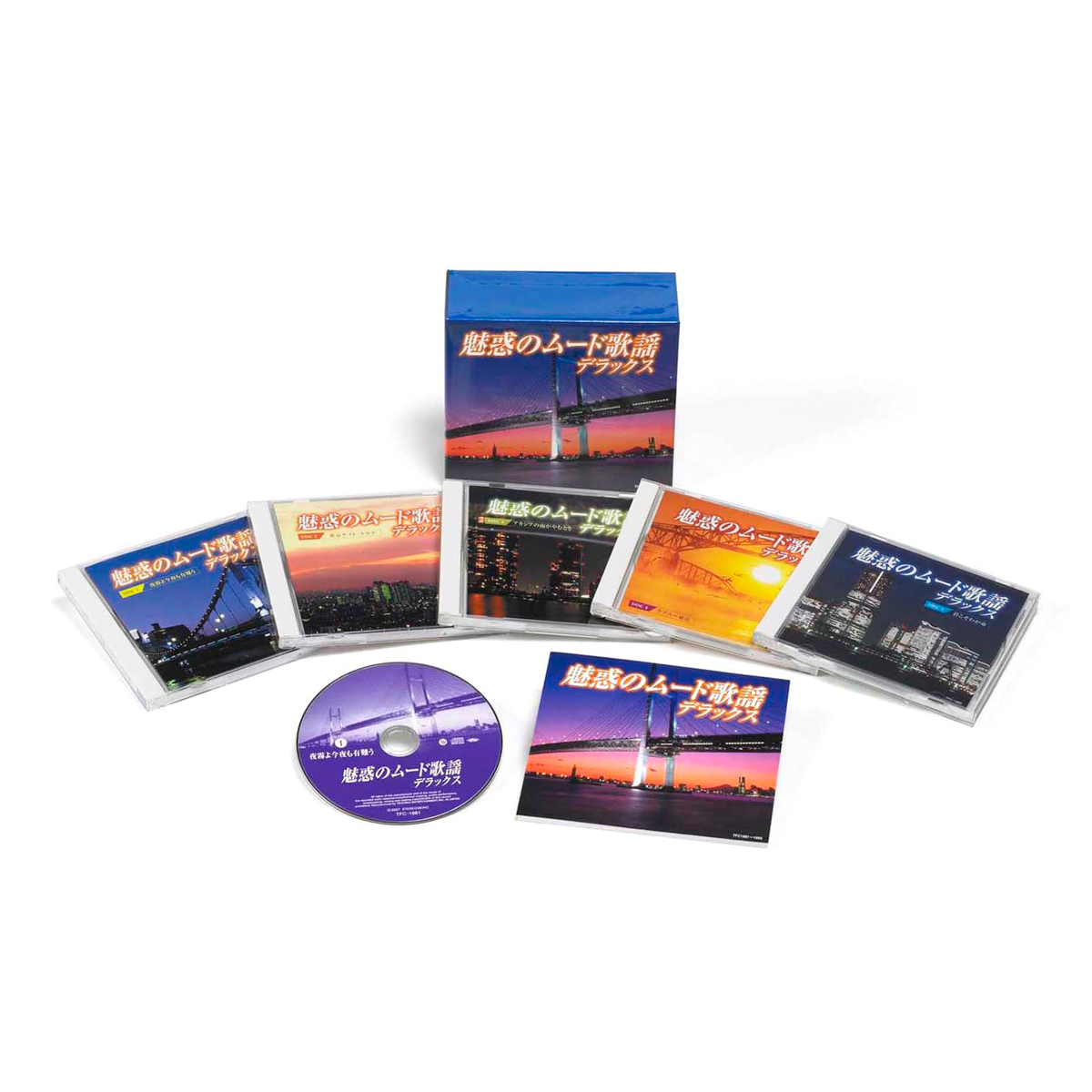 廃盤) 昭和ムード歌謡 秘宝館 6枚組 CD ボックスセット 廃盤) 昭和