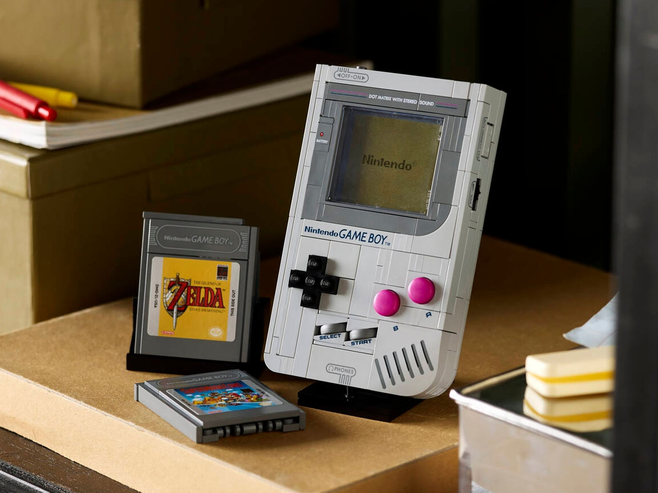LEGO brings back the GameBoy with a clever lenticular screen and
