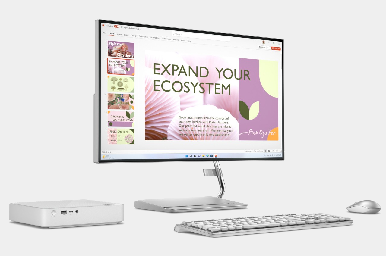 Lenovo IdeaCentre Mini Gen 8 is a mini PC that will look fabulous