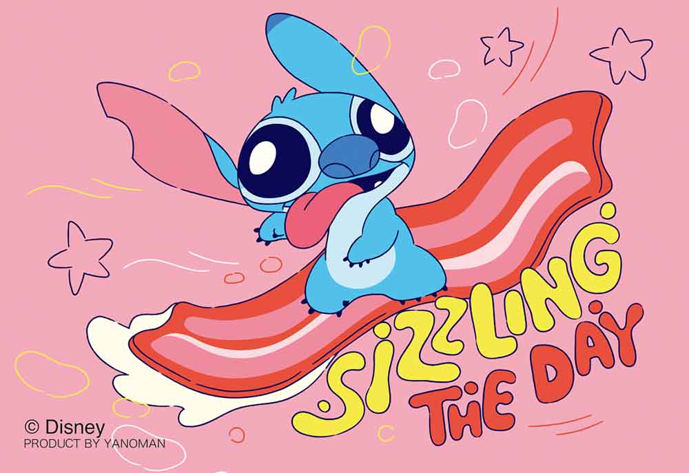 ジグソーパズルコパン フードラッシュ／スティッチ（ベーコン