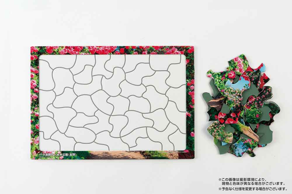 いきいきパズル バラ満開の一本木公園（長野）【通販限定