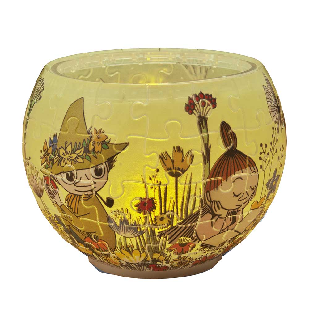 ランプシェードパズル 楽しいフラワーガーデン / ジグソーパズル