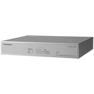 WJ-PU104 i-PROシリーズ 4ch PoEカメラ電源ユニット | ネットワーク