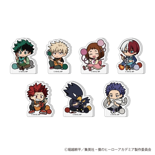 僕のヒーローアカデミア トレーディングミニアクリルブロック 編め