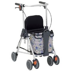 幸和製作所(TacaoF)】歩行車 テイコブリトルワゴン WAW07【シルバー