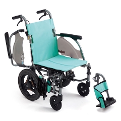 MiKi/ミキ】 多機能 介助式軽量車椅子 CRT-8 【車椅子販売のお店 YUA】