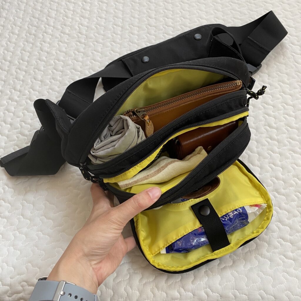 口コミ】Hugoo（ハグー）ヒップシート付きショルダーバッグが便利すぎ