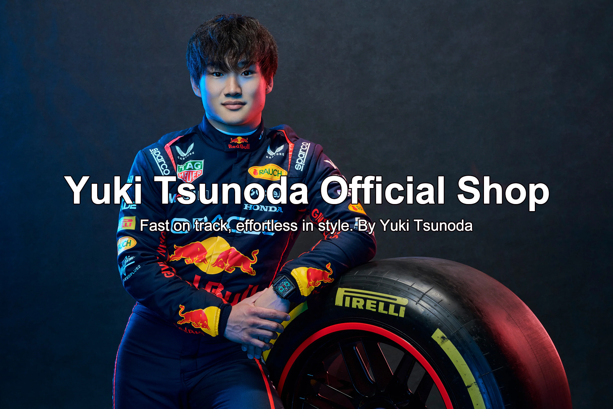 2024 Topps Chrome F1 角田裕毅 直筆 サイン カード 2024 Topps Chrome