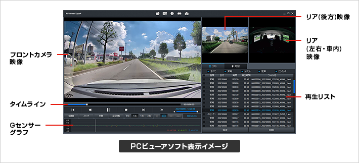Z-310｜全方面3カメラドライブレコーダー｜Yupiteru(ユピテル)