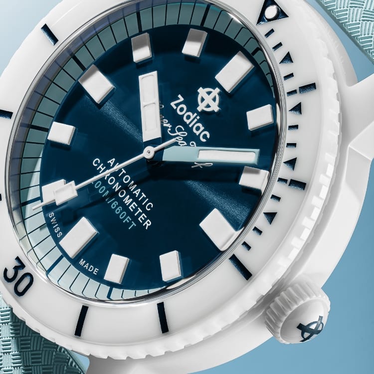 Super Sea Wolf Ceramic Compression Diver Automatic Rubber Strap