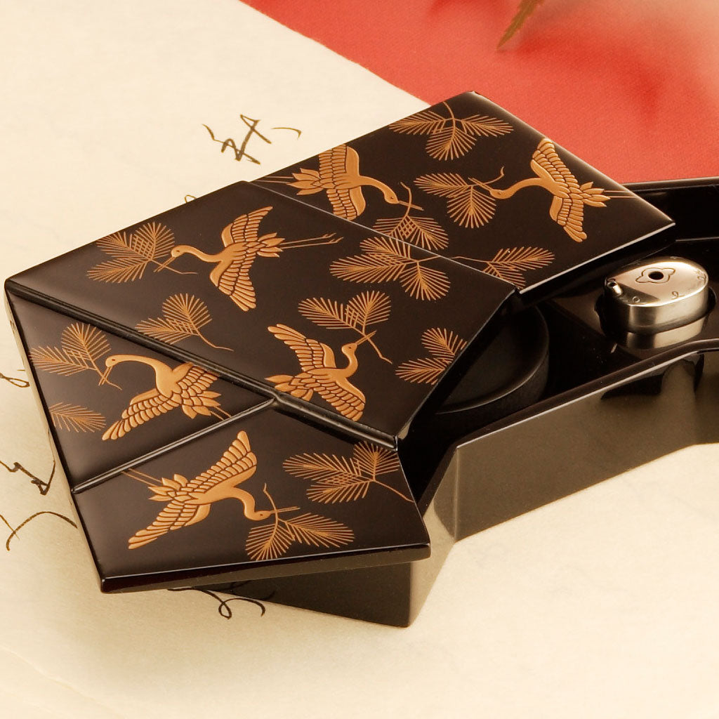 松喰鶴 結文形小硯 – 象彦 公式オンラインショップ