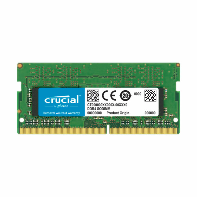Memória RAM Notebook 32gb DDR4 Crucial, 3200Mhz, CL22