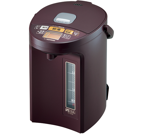 VE電気まほうびん『優湯生』（CV-GS型）新発売｜ニュースリリース2017