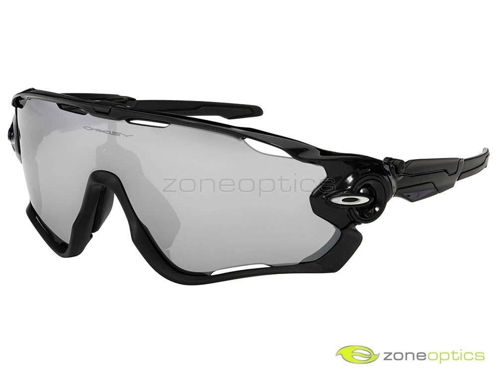 Oakley Jawbreaker Sunglasses OO9270-1931 Polished Black/Chrome