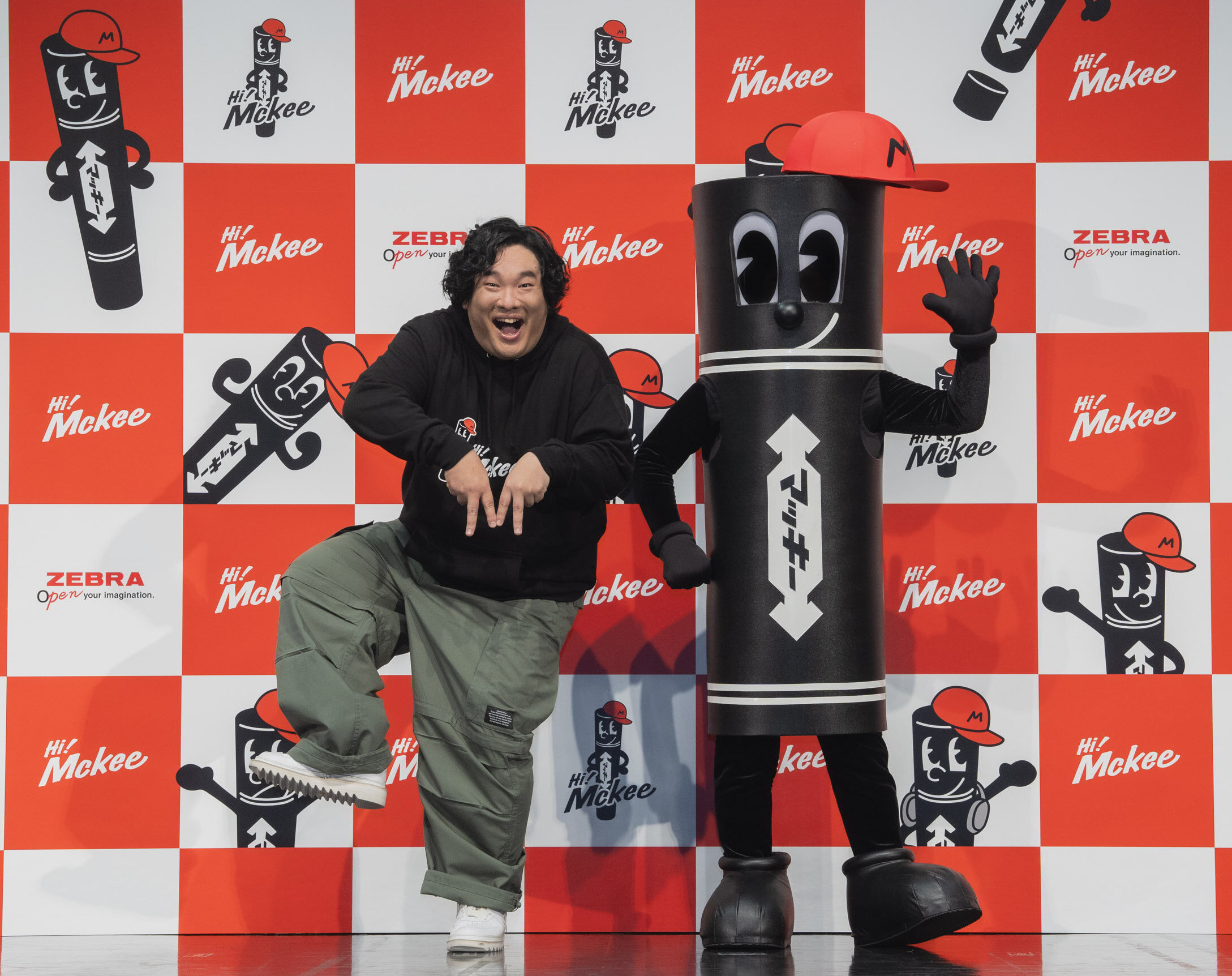 油性マーカー『ハイマッキー』の新キャラクター『Hi! Mckee』発表