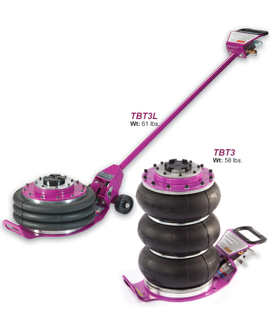 RakJak™ 3 Ton 3 Bag Air Jack - Zendex Tool Corp