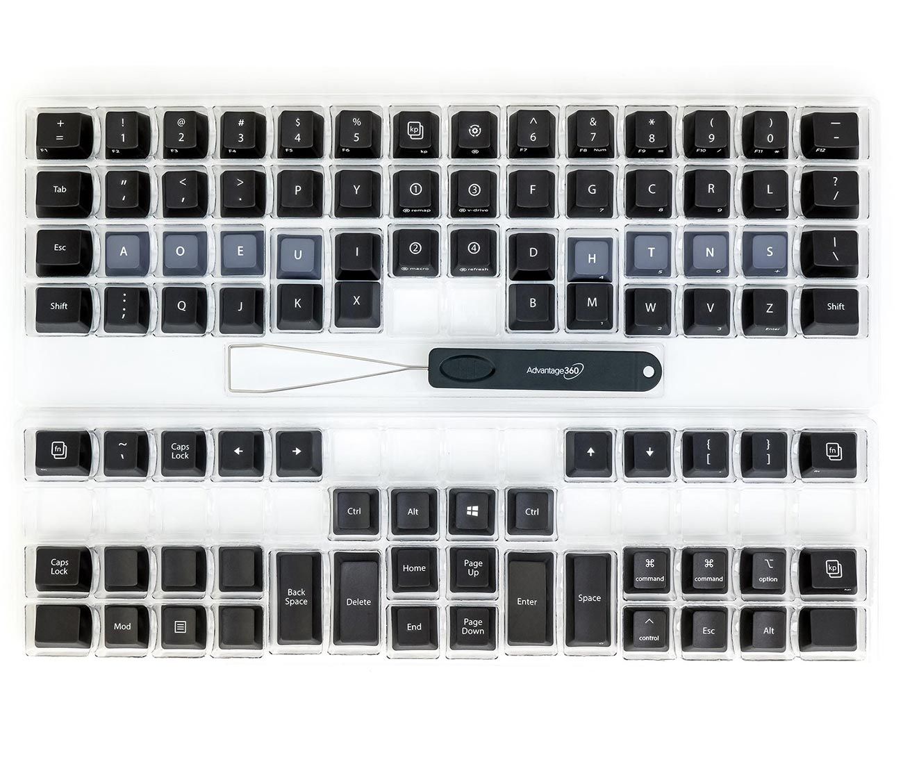 Kinesis Advantage360 Pro/Pads/Keycap セット Kinesis Advantage360