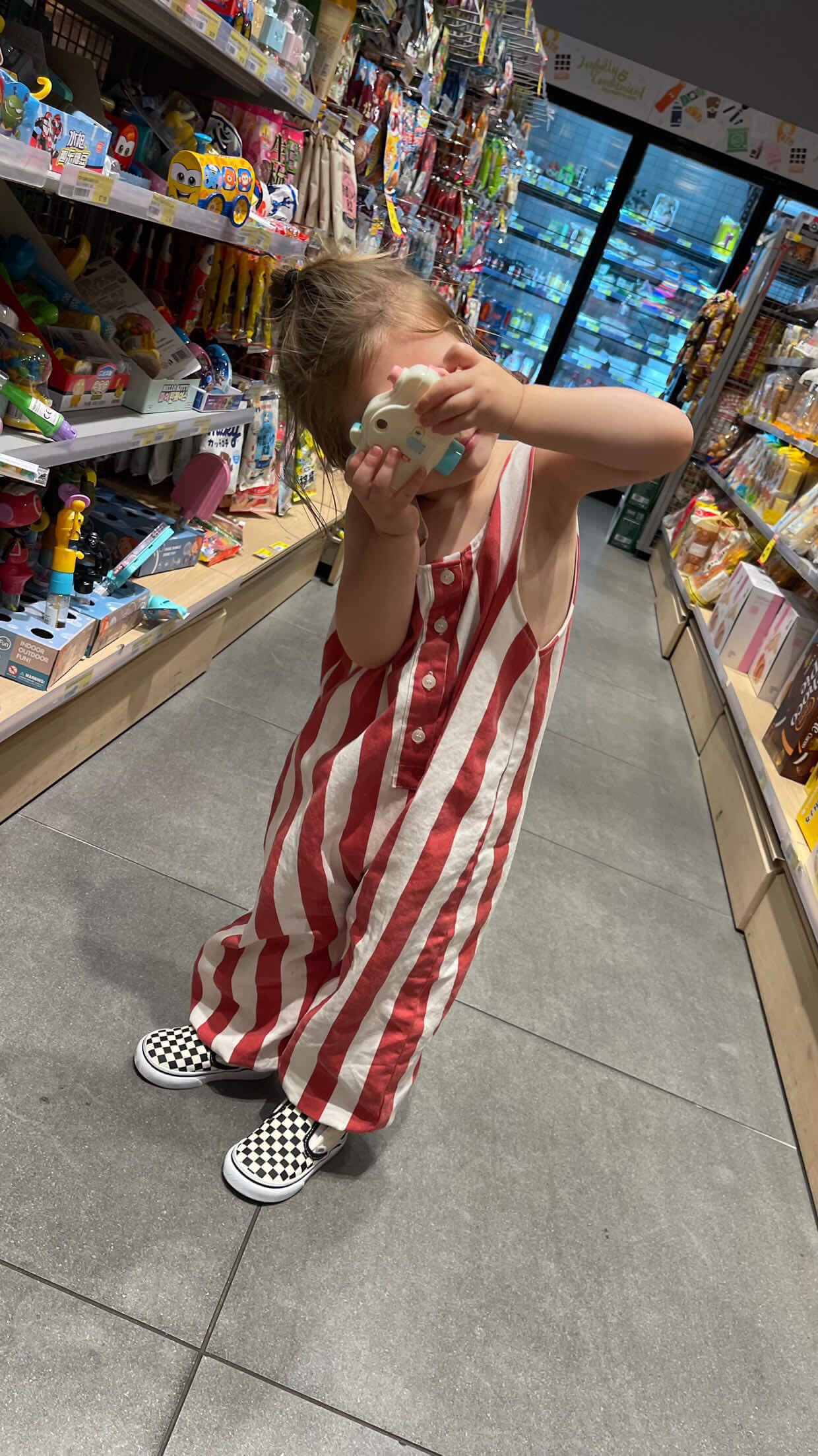 skipper jumpsuit | rosso stripe – ZIGGY ZAZA