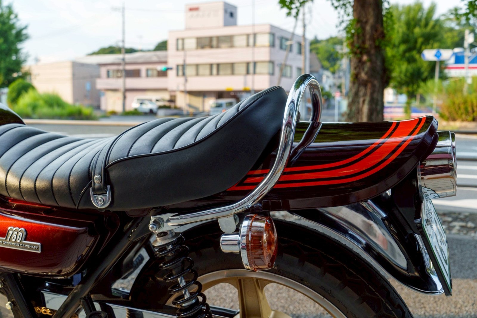 ZU オリジナルZ1/Z2用 手曲げタンデムバー - UEMATSU PARTS-ZU