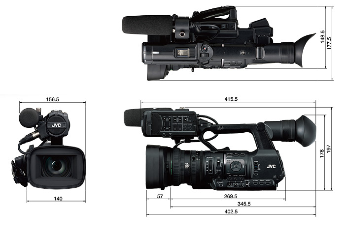 HDメモリーカードカメラレコーダーGY-HM650製品情報 | JVC